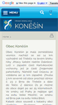 Mobile Screenshot of obeckonesin.cz